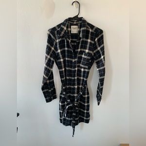 Abercrombie Flannel Shirt Dress